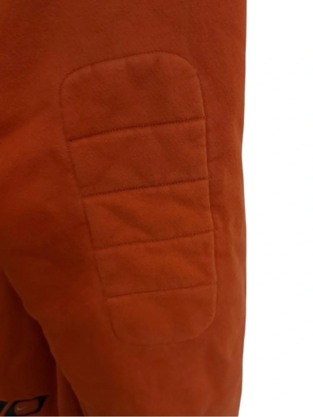 Nike Vintage Y2K Burnt Orange One Quarter Zip Pullover Sweatshirt Swoosh Mens XL